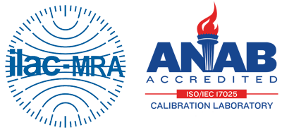 ilac-MRA and ANAB accredidation seals